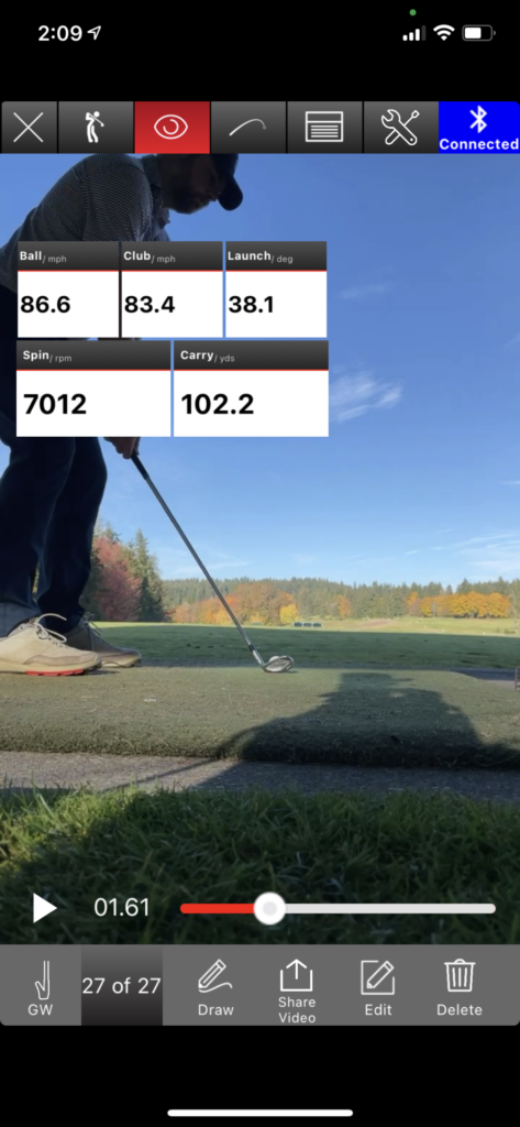 FlightScope Mevo Video